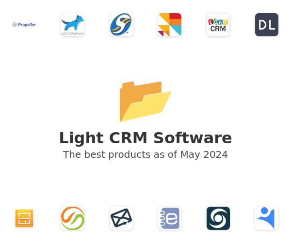 The best Light CRM products