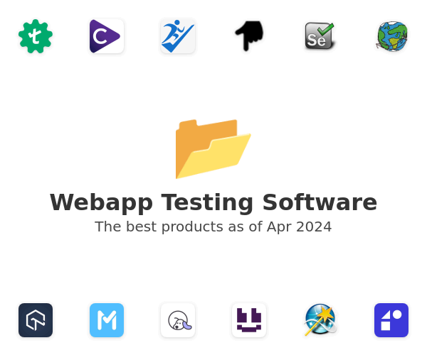 The best Webapp Testing products