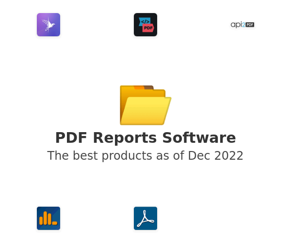 The best PDF Reports products