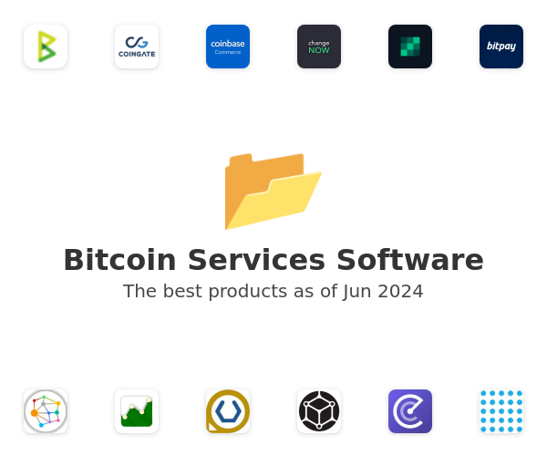 The best Bitcoin Services products