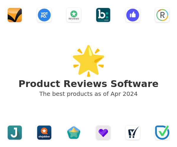 The best Product Reviews products