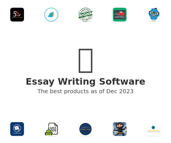 The best Essay Writing products