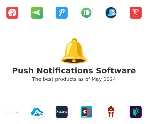 The best Push Notifications products