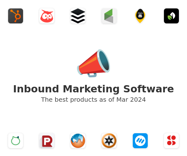 The best Inbound Marketing products