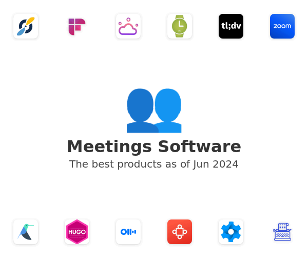 The best Meetings products