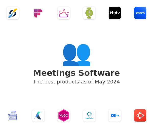 The best Meetings products