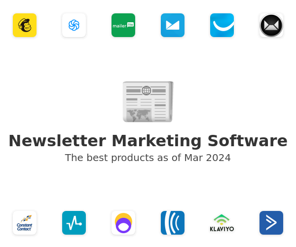 The best Newsletter Marketing products