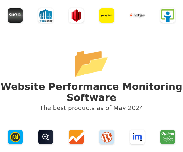 The best Website Performance Monitoring products