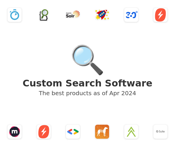 The best Custom Search products
