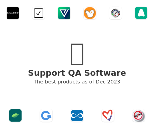 The best Support QA products