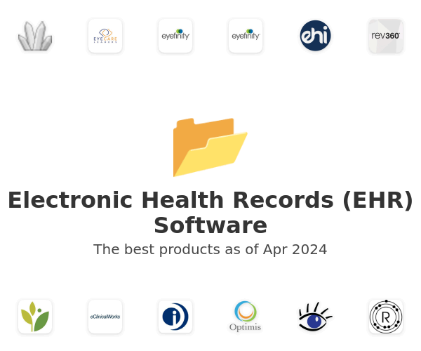 The best Electronic Health Records (EHR) products
