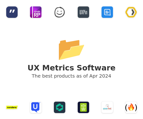 The best UX Metrics products