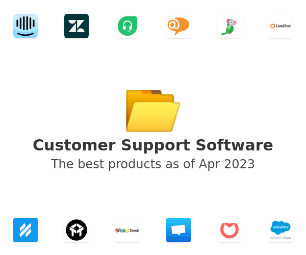 The best Customer Support products