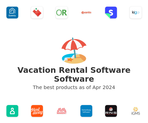 The best Vacation Rental Software products