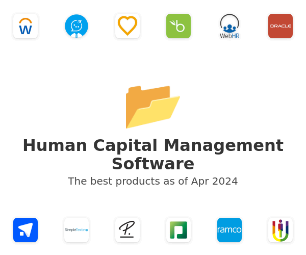 The best Human Capital Management products
