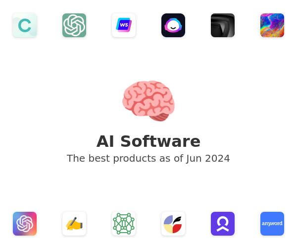 The best AI products