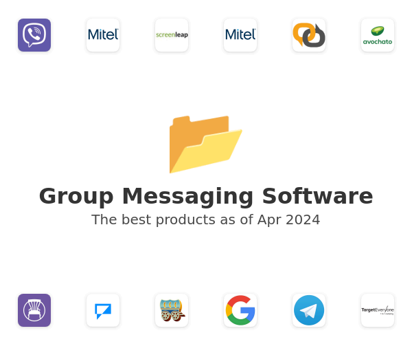 The best Group Messaging products