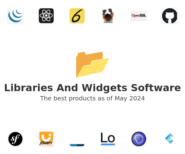 The best Libraries And Widgets products