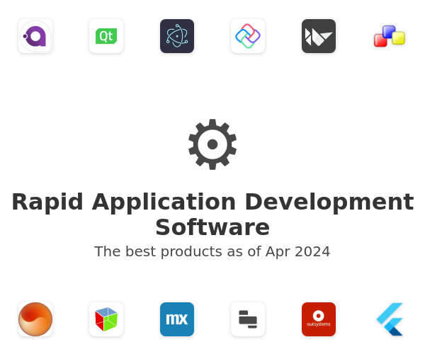 The best Rapid Application Development products