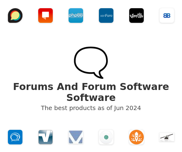The best Forums And Forum Software products