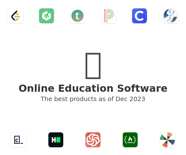 The best Online Education products