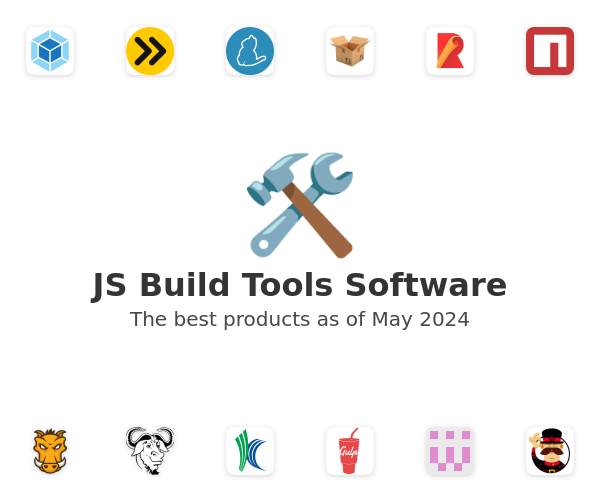 The best JS Build Tools products