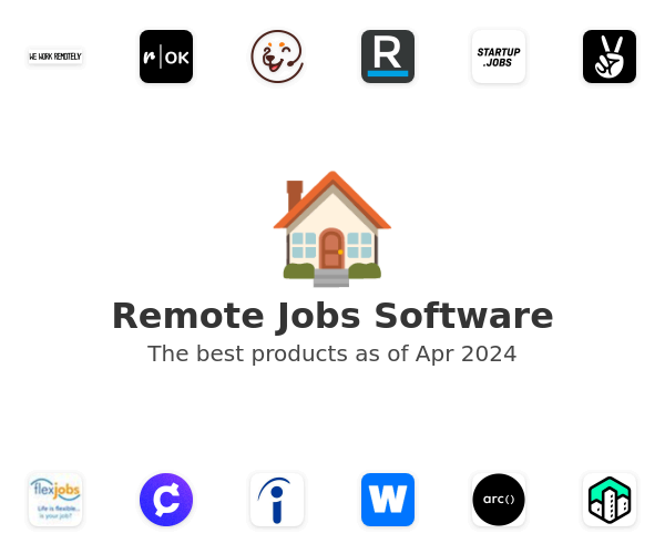 The best Remote Jobs products