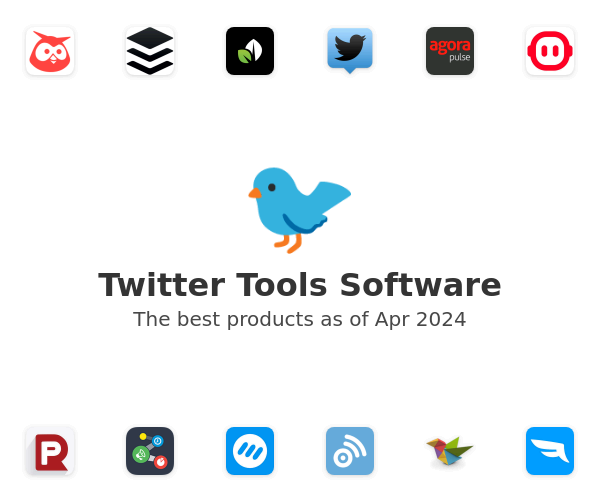 The best Twitter Tools products