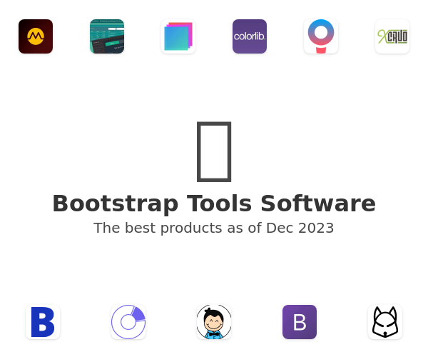 The best Bootstrap Tools products