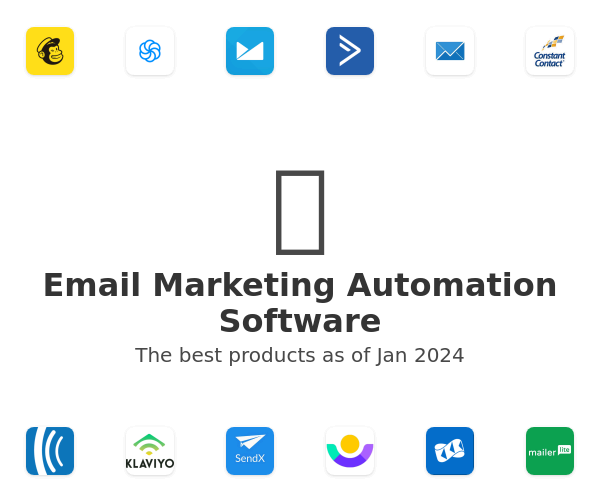 The best Email Marketing Automation products