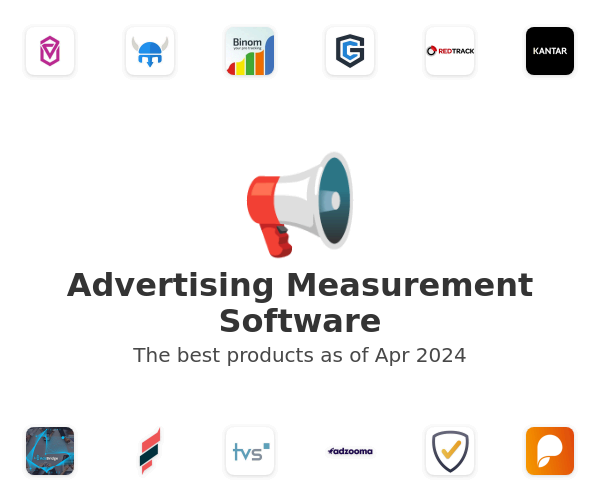 The best Advertising Measurement products