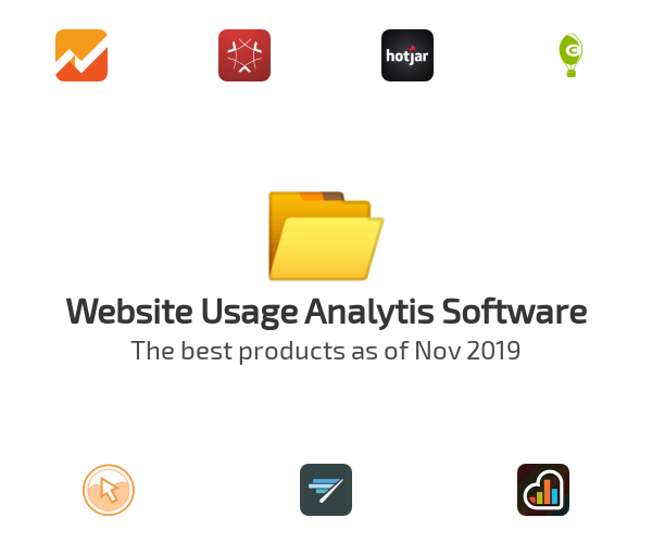 The best Website Usage Analytis products