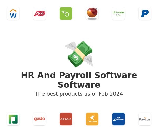 The best HR And Payroll Software products