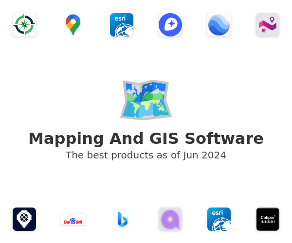 The best Mapping And GIS products