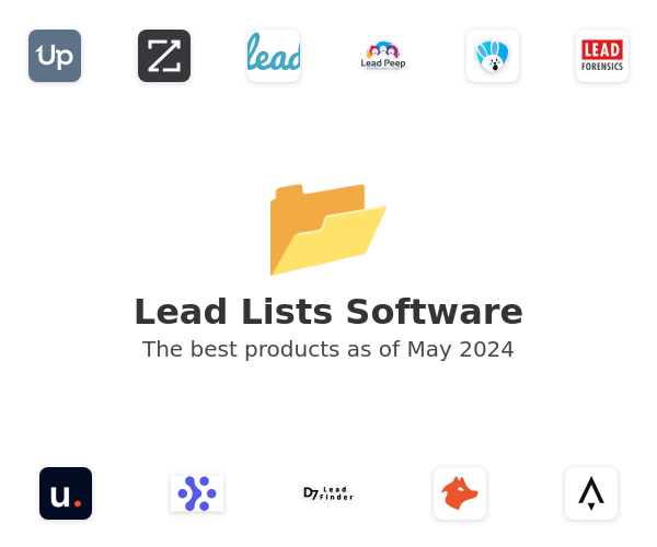 The best Lead Lists products