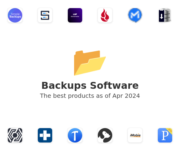 The best Backups products