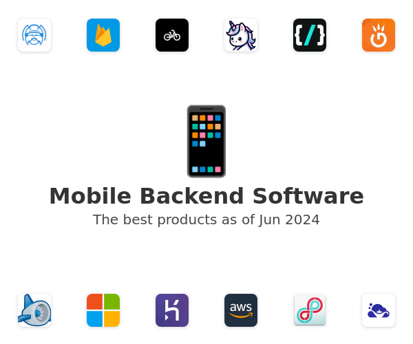 The best Mobile Backend products