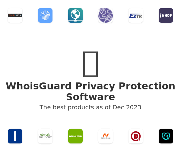 The best WhoisGuard Privacy Protection products