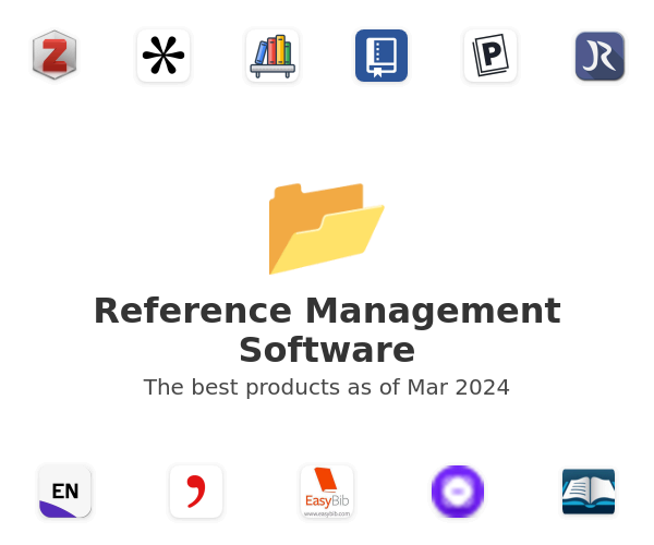 The best Reference Management products
