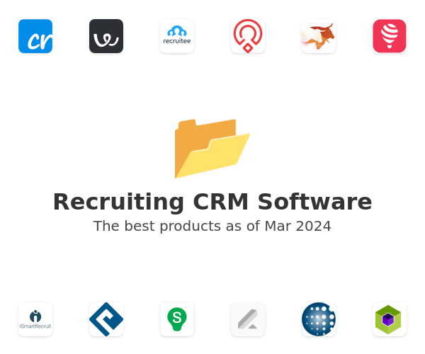 The best Recruiting CRM products
