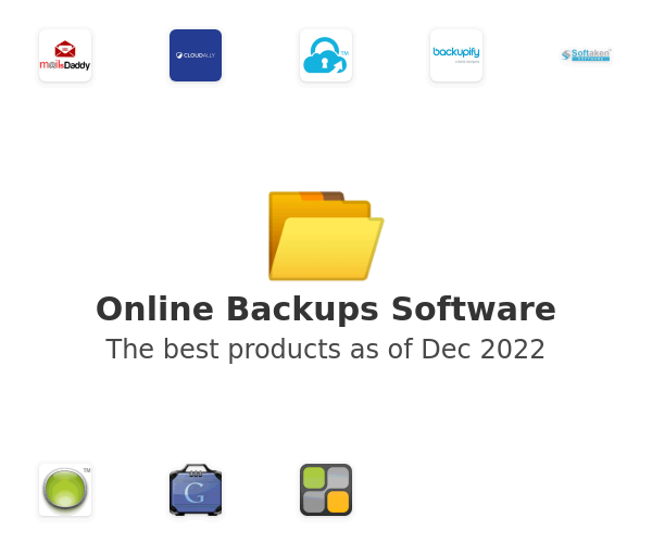The best Online Backups products