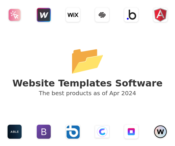 The best Website Templates products