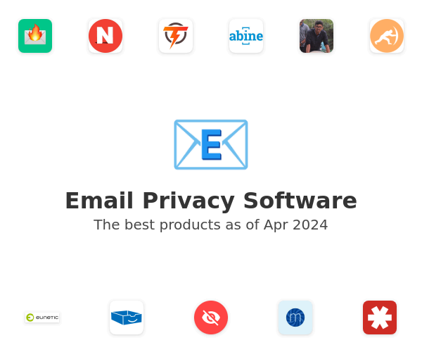 The best Email Privacy products