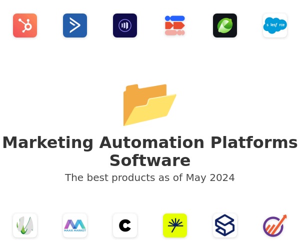 The best Marketing Automation Platforms products