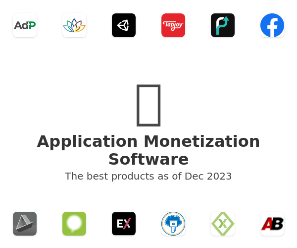 The best Application Monetization products