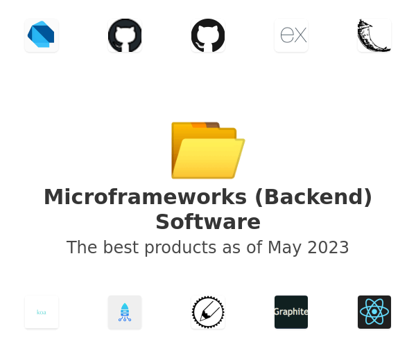 The best Microframeworks (Backend) products