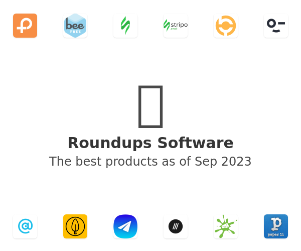 The best Roundups products