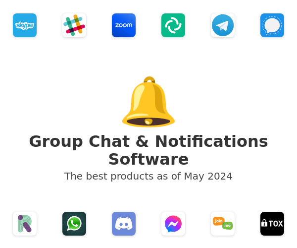 The best Group Chat & Notifications products
