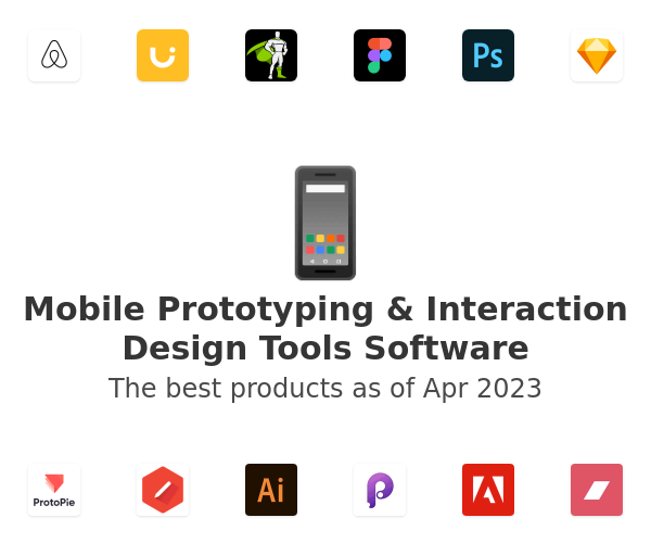 The best Mobile Prototyping & Interaction Design Tools products