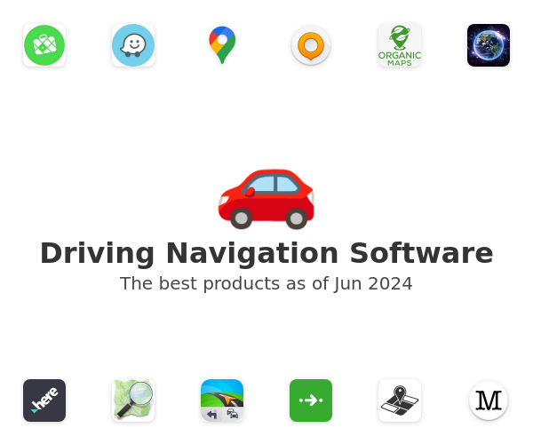 The best Driving Navigation products